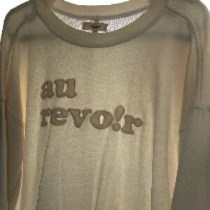 Madewell Off-White Sweatshirt